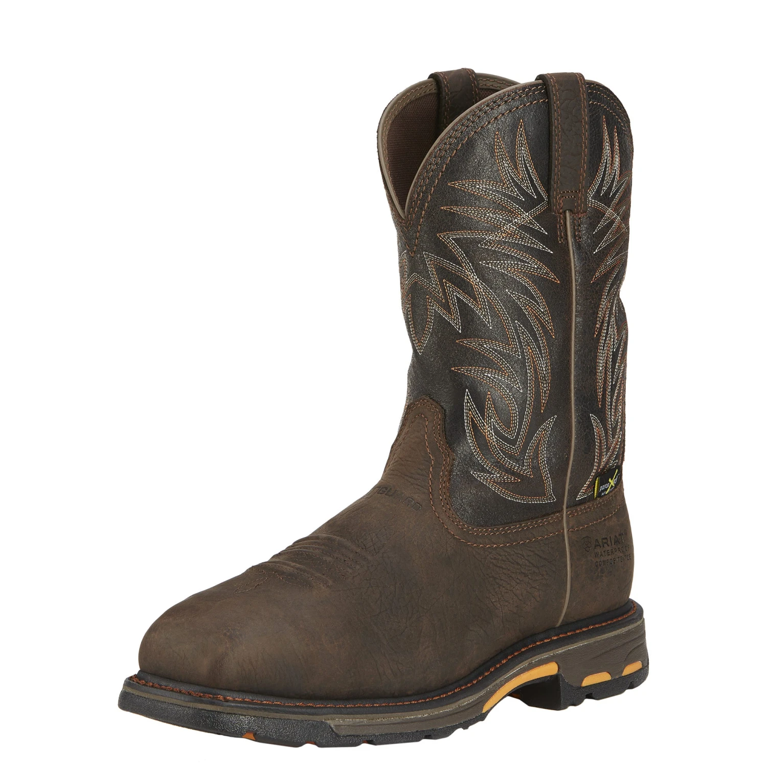 Ariat Boots: Men's Met Guard 10016265 Workhog H2O Composite Toe Work Boots - Image 4