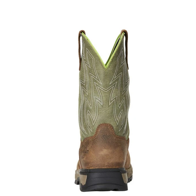 Ariat Boots: Men's 10021486 Composite Waterproof Western Pull On Rebar Boots - Image 3