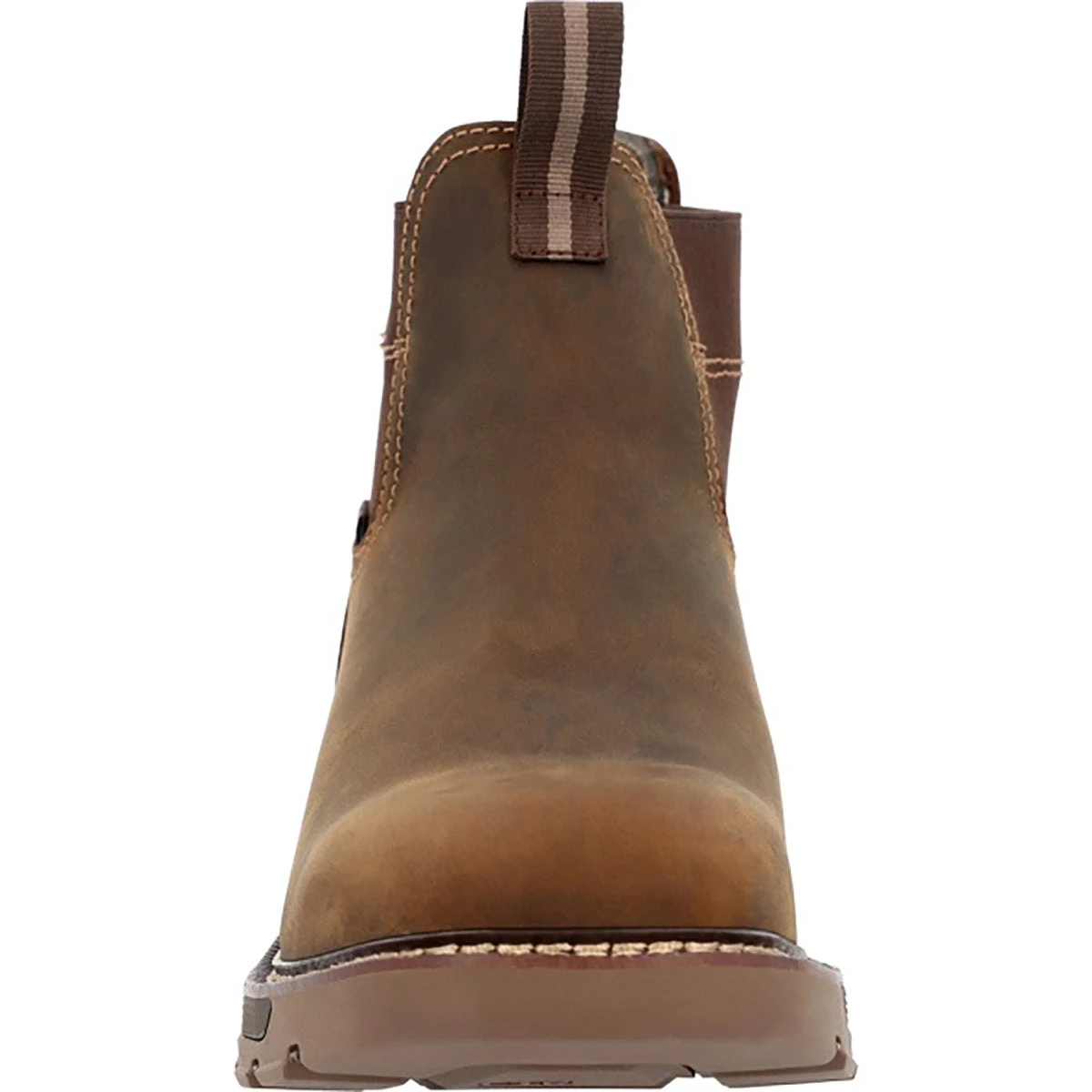 Georgia Boots: Men's GB00700 Brown Steel Toe Carbo-Tec FLX Waterproof Chelsea Work Boot - Image 5