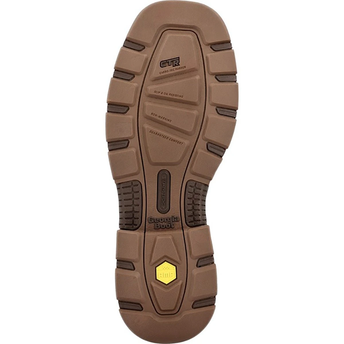 Georgia Boots: Men's GB00701 Brown Alloy Toe Carbo-Tec FLX Waterproof Chelsea Work Boot - Image 7