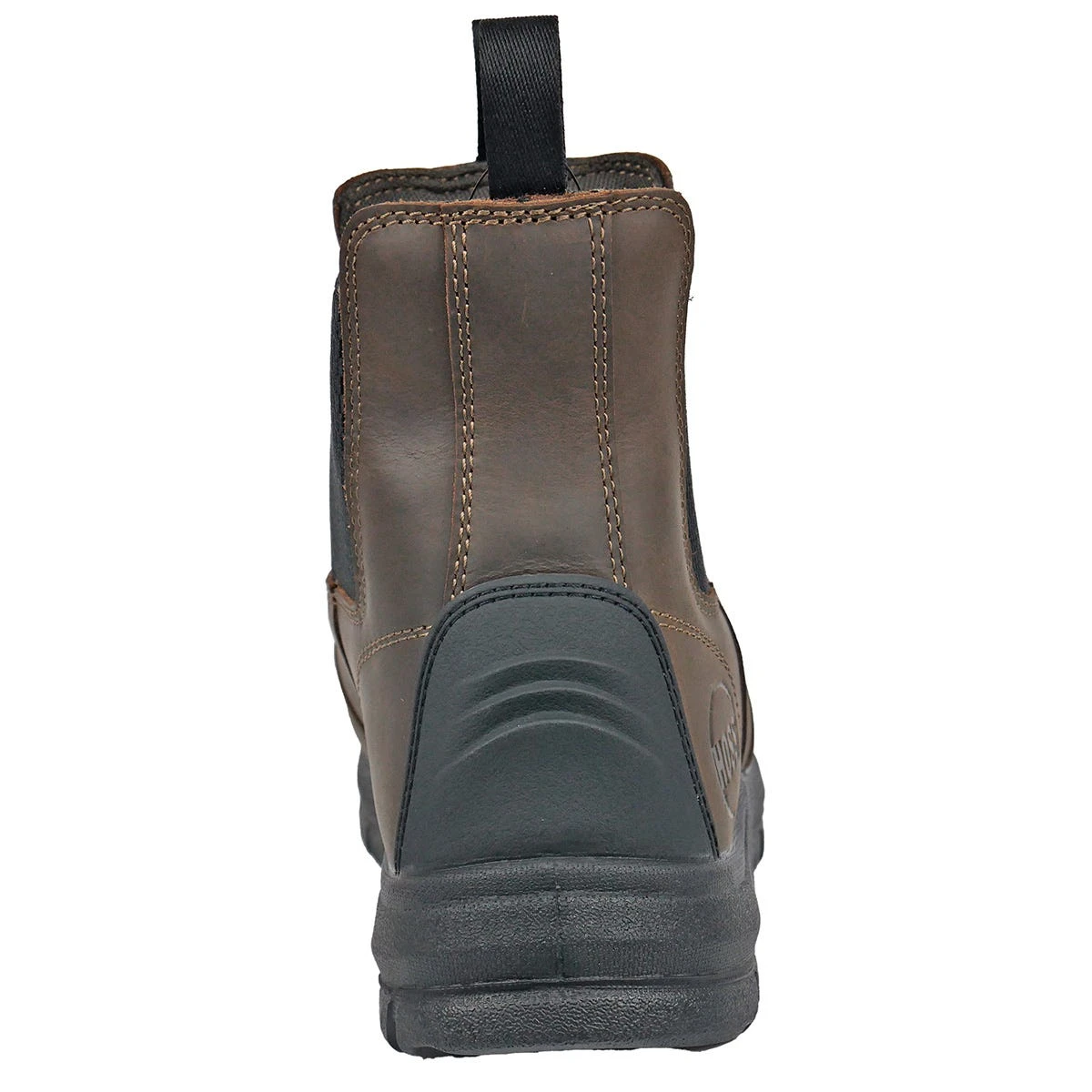 Hoss Boots: Men's 50440 Brown Composite Toe Snip Chelsea Met Guard Waterproof Pull On Work Boot - Image 6