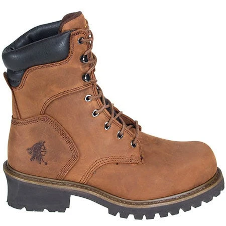 Chippewa Boots: Men's Steel Toe 55026 EH 8 Inch Logger Work Boots - Image 4