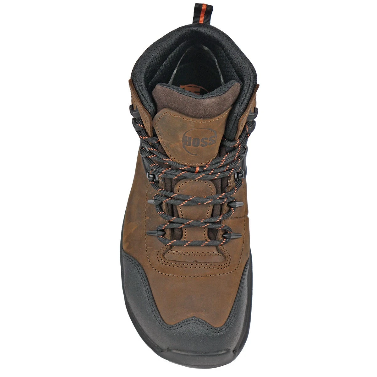 Hoss Boots: Men's 60203 Brown Aluminum Toe Stomp Waterproof Slip Resistant Work Boot - Image 4