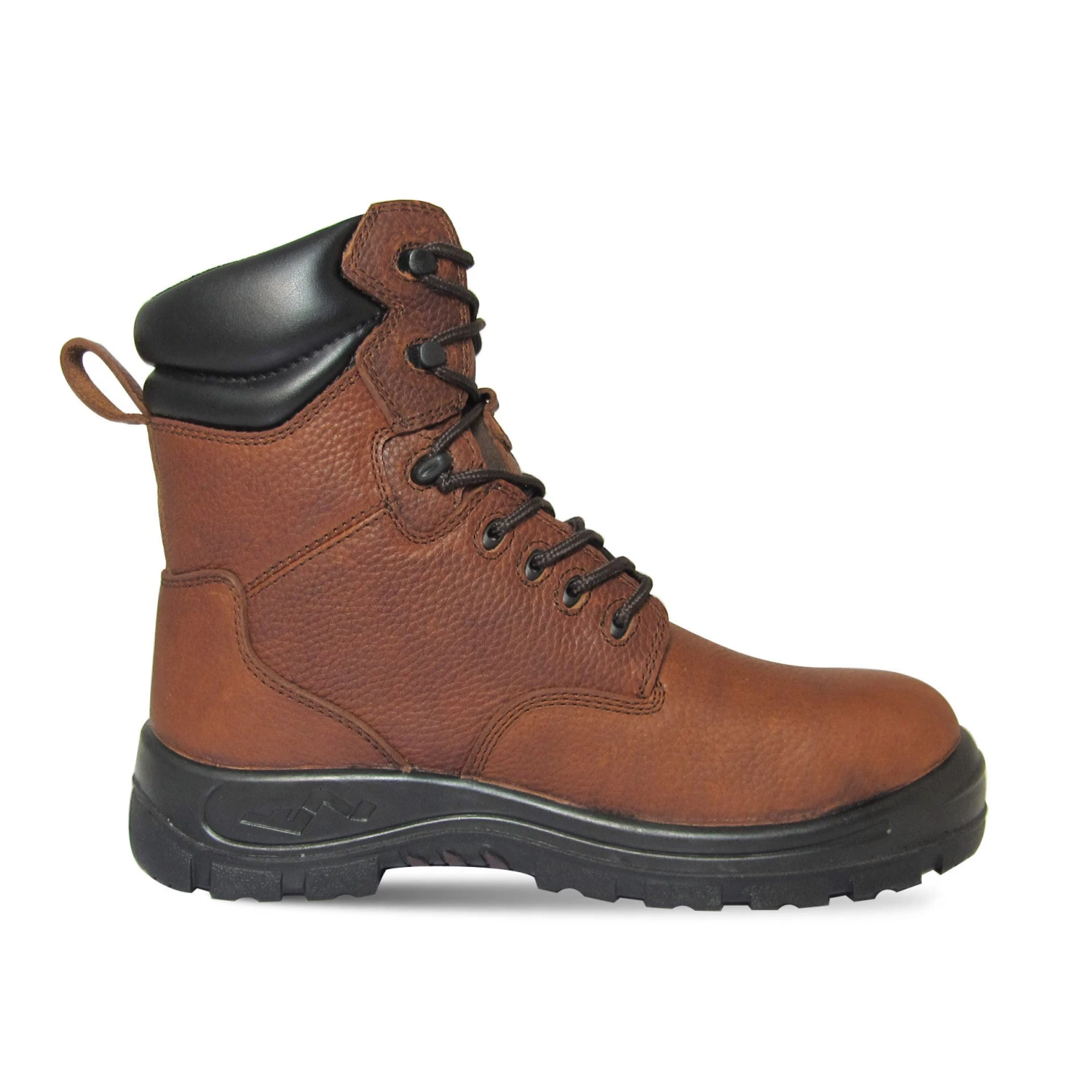 Genuine Grip Boots: Men's 6081 Brown Poseidon Composite Toe Work Boot - Image 2