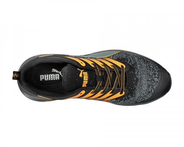 Puma Safety: Men's 644555 Charge Orange Low EH Fiberglass Toe Athletic Work Shoe - Image 4