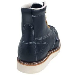Thorogood Boots: 814-6201 Men's Black Moc Toe USA Made Boots