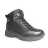 Genuine Grip Boots: Men's 9070 Black Composite Toe Guardian Waterproof Slip Resistant EH Side Zip Work Boot