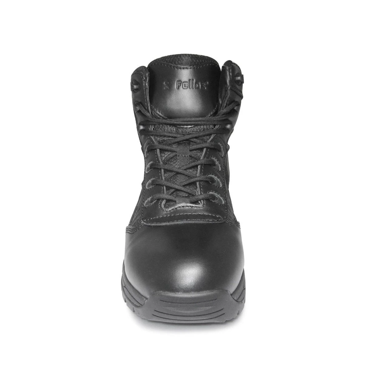 Genuine Grip Boots: Men's 9070 Black Composite Toe Guardian Waterproof Slip Resistant EH Side Zip Work Boot - Image 6