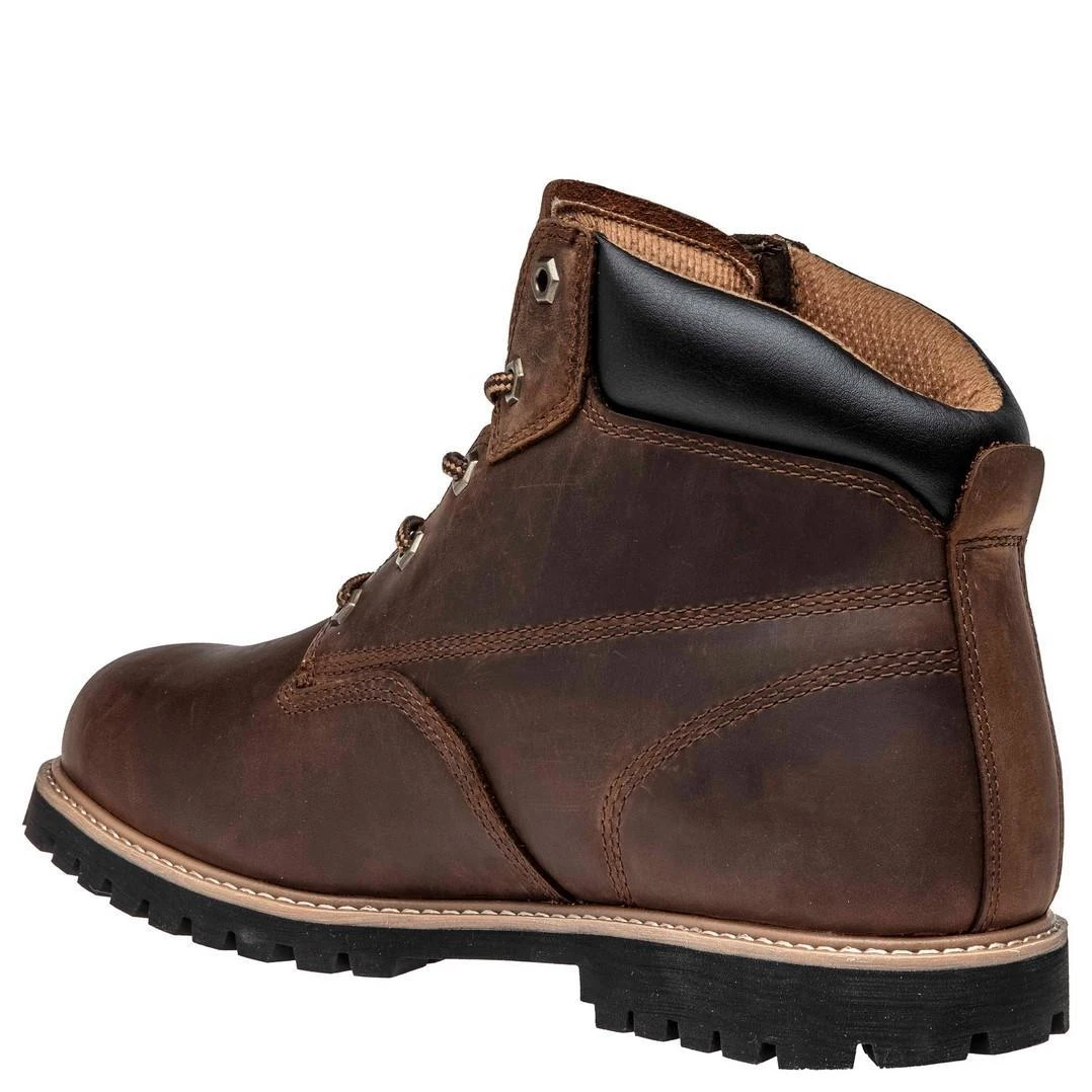 Timberland Pro Boots: Men's A1WG2 Brown Gritstone Slip Resistant 6" Work Boot - Image 3