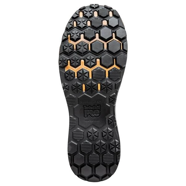 Timberland Pro Boots: Men's A1ZR1 Brown Orange Reaxion Composite Toe Waterproof Hiker - Image 2