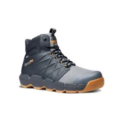 Timberland Pro Boots: Men's A5YFU 065 Grey Composite Toe Morphix Outdoor 6" Waterproof Work Boot