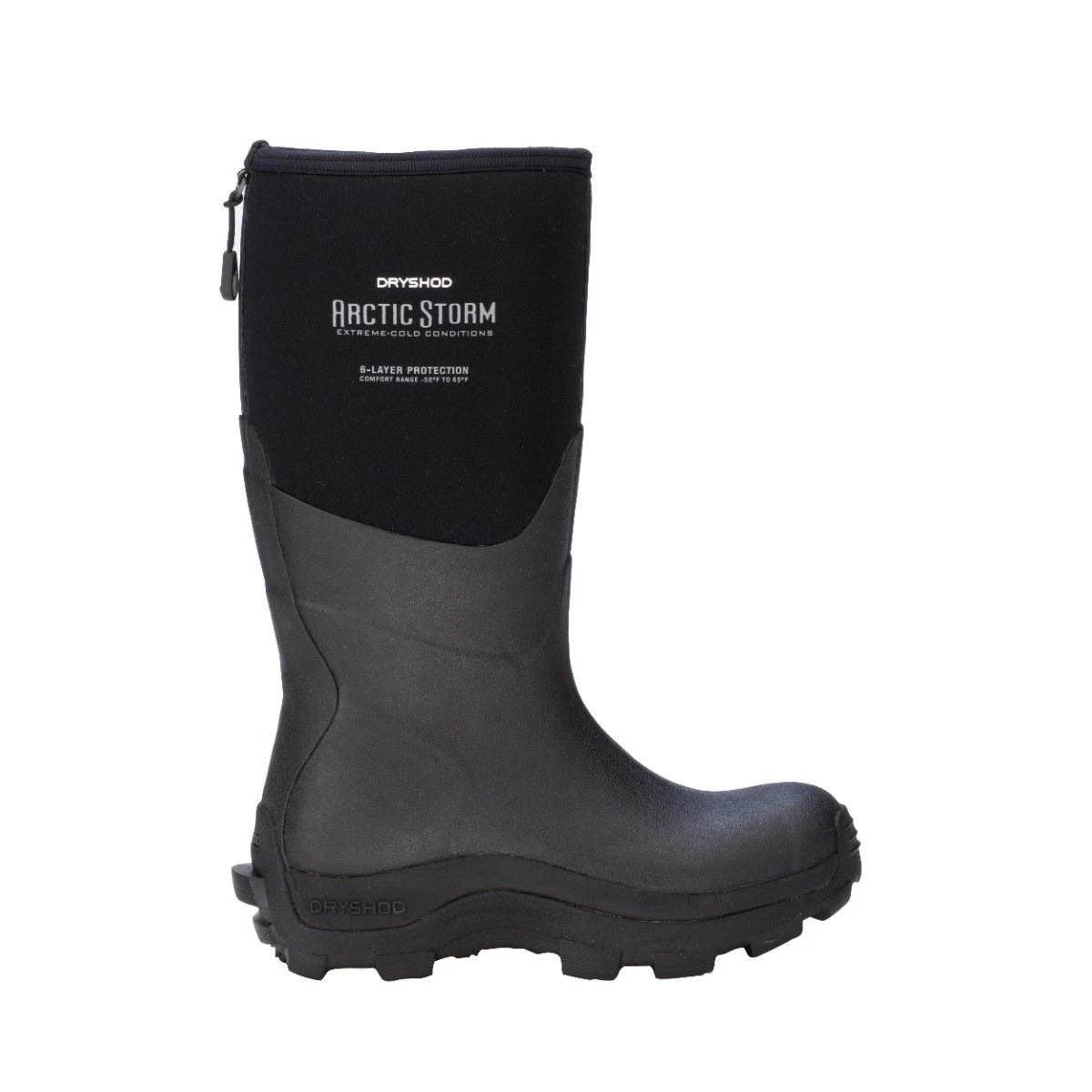 DryShod Boots: Women's ARS-WH-BK Black Hi Artic Storm Extreme Cold Winter Boot - Image 2
