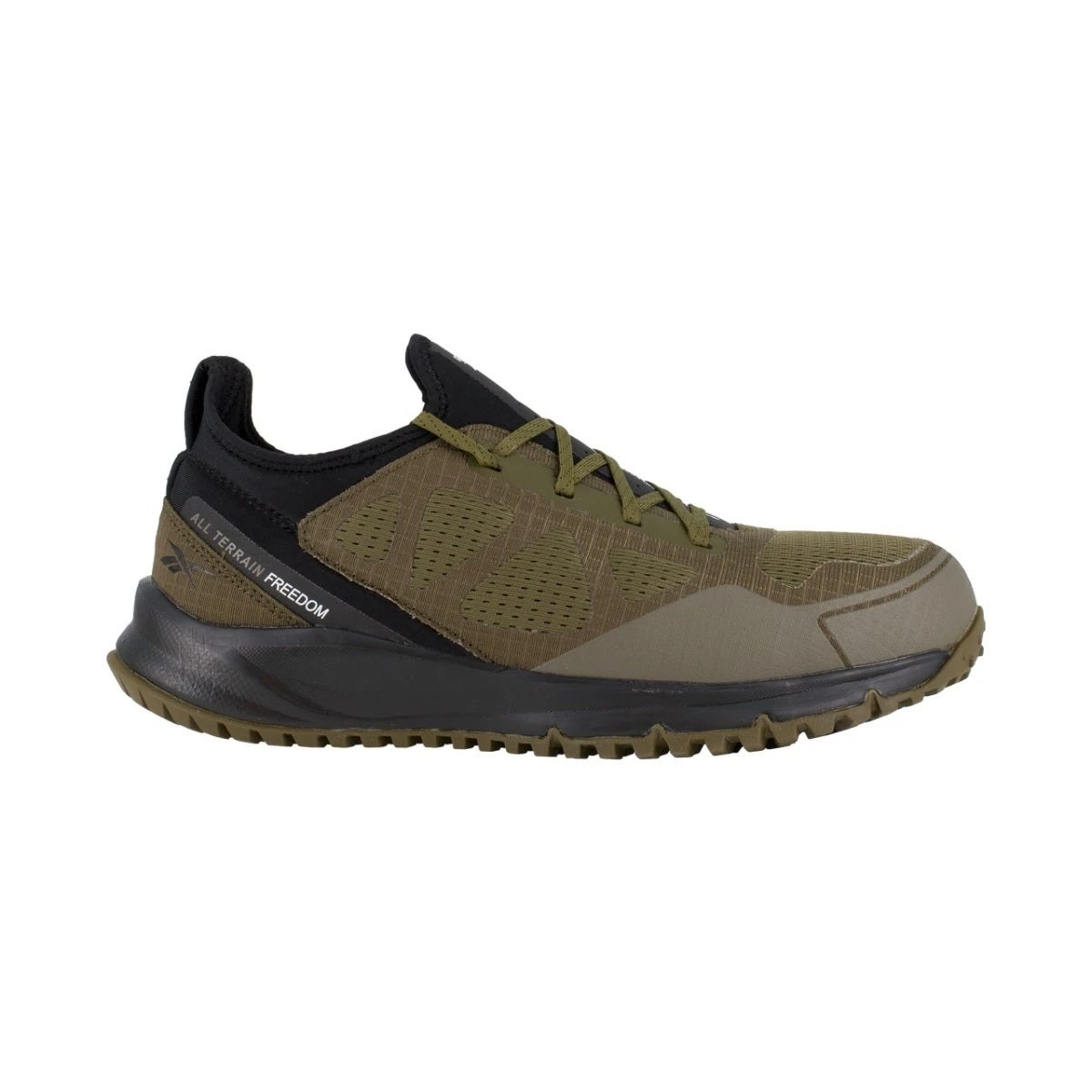 Reebok Shoes: Men's RB4092 Green Steel Toe All Terrain Work Oxfords - Image 2