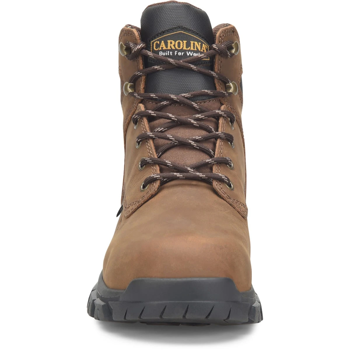 Carolina Boots: Men's CA3594 Brown Steel Toe Internal Met Guard 6" Work Boot - Image 4