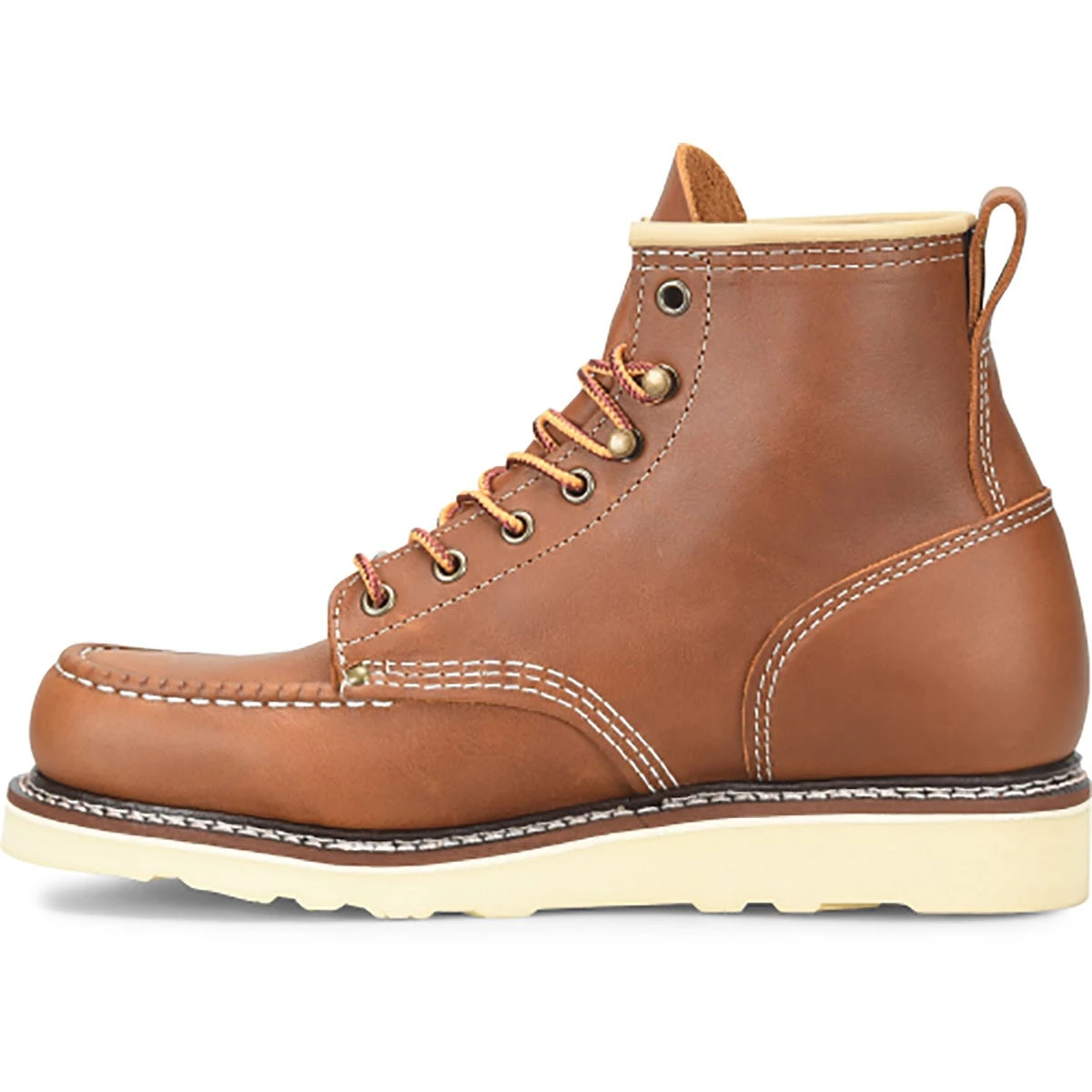 Carolina Boots: Men's CA7003 Brown Soft Toe 6" USA Made AMP Union Built EH Work Boot - Image 3