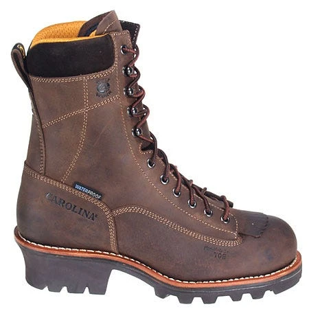 Carolina Boots: Men's Composite Toe EH CA7522 Waterproof Logger Work Boots - Image 5