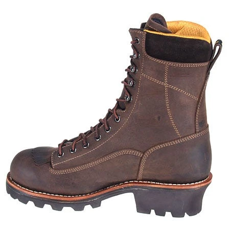 Carolina Boots: Men's Composite Toe EH CA7522 Waterproof Logger Work Boots - Image 4