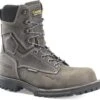 Carolina Boots: Men's CA8532 Grey 8” Waterproof Composite Toe Work Boots