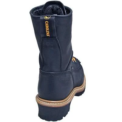 Carolina Boots: Men's Waterproof CA8825 Lug Sole EH Logger Boots - Image 7
