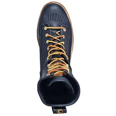 Carolina Boots: Men's Waterproof CA8825 Lug Sole EH Logger Boots - Image 2
