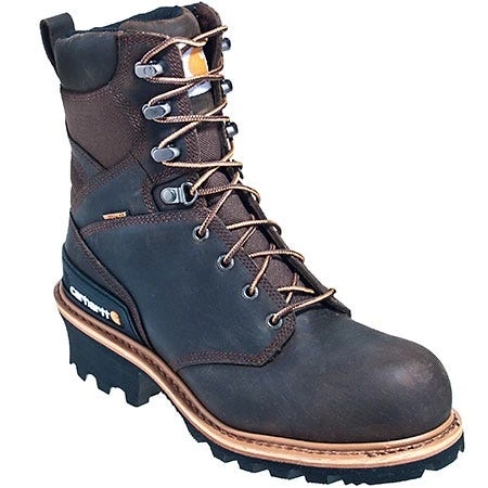 Carhartt Boots: Men's CML8360 Composite Toe Waterproof EH Logger Boots - Image 5