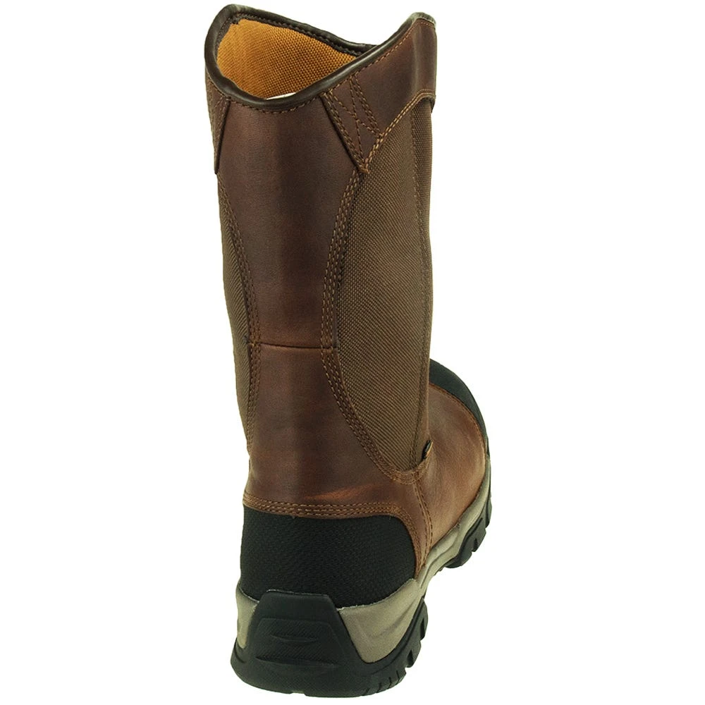 Carhartt Boots: Men's CME1355 Brown Composite Toe Waterproof Pull On Boots - Image 7