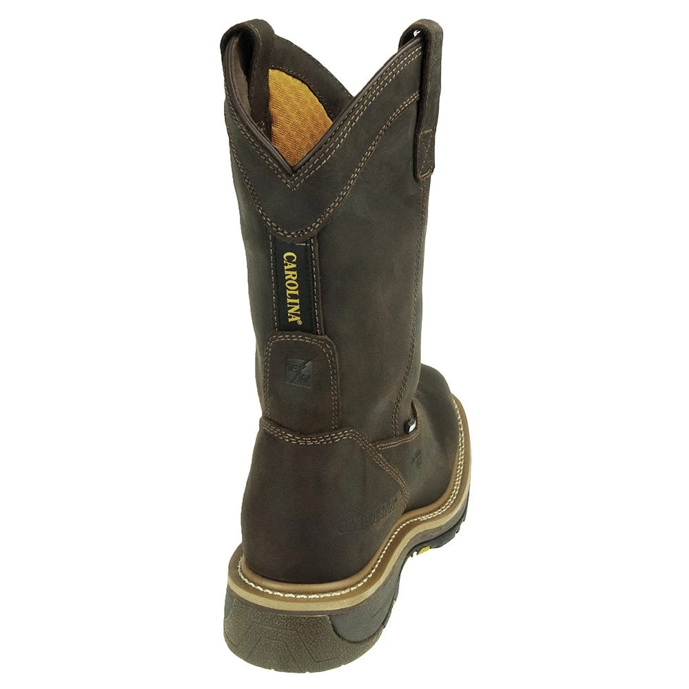 Carolina Boots: Men's CA8535 Brown Actuator Roper Boots - Image 7