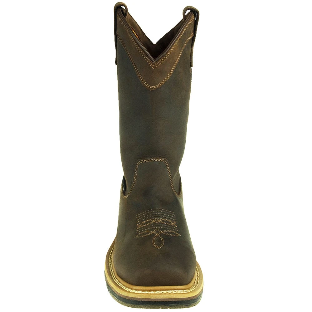 Carolina Boots: Men's CA8535 Brown Actuator Roper Boots - Image 6