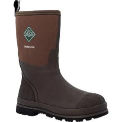 Muck Boots: Men's CMCT 900 Brown Chore Xpresscool Mid Insulated Waterproof Boot