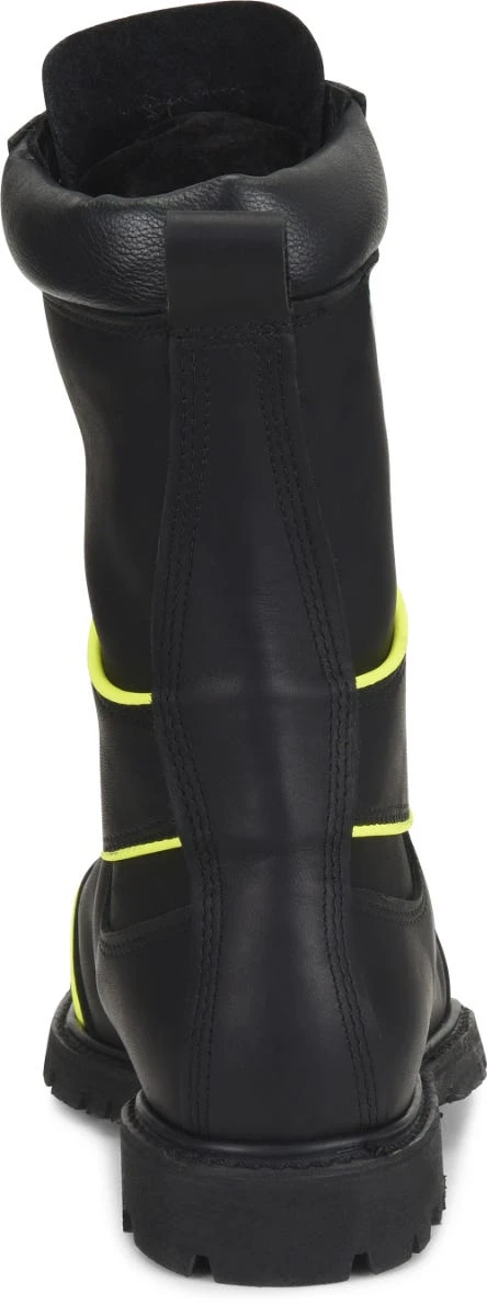 Matterhorn Boots: Men's CV12000 Black Steel Toe 10" Internal Metguard Waterproof Lace To Toe Work Boot - Image 5