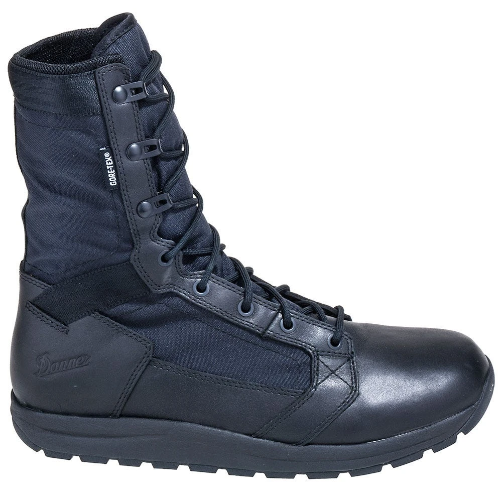 Danner Boots: Men's 50122 Waterproof Black Tachyon 8 Inch GTX Boots - Image 4