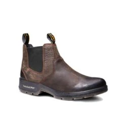 Timberland PRO Shoes: Men's TB1A2NY3214 Brown Soft Toe Nashoba Casual Work Shoe