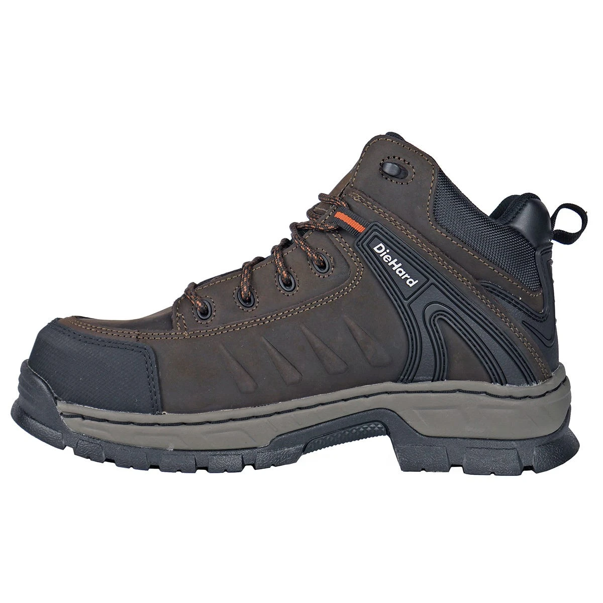 DieHard Boots: Men's DH50200 Brown Composite Toe Squire Waterproof Slip Resistant Work Boot - Image 3