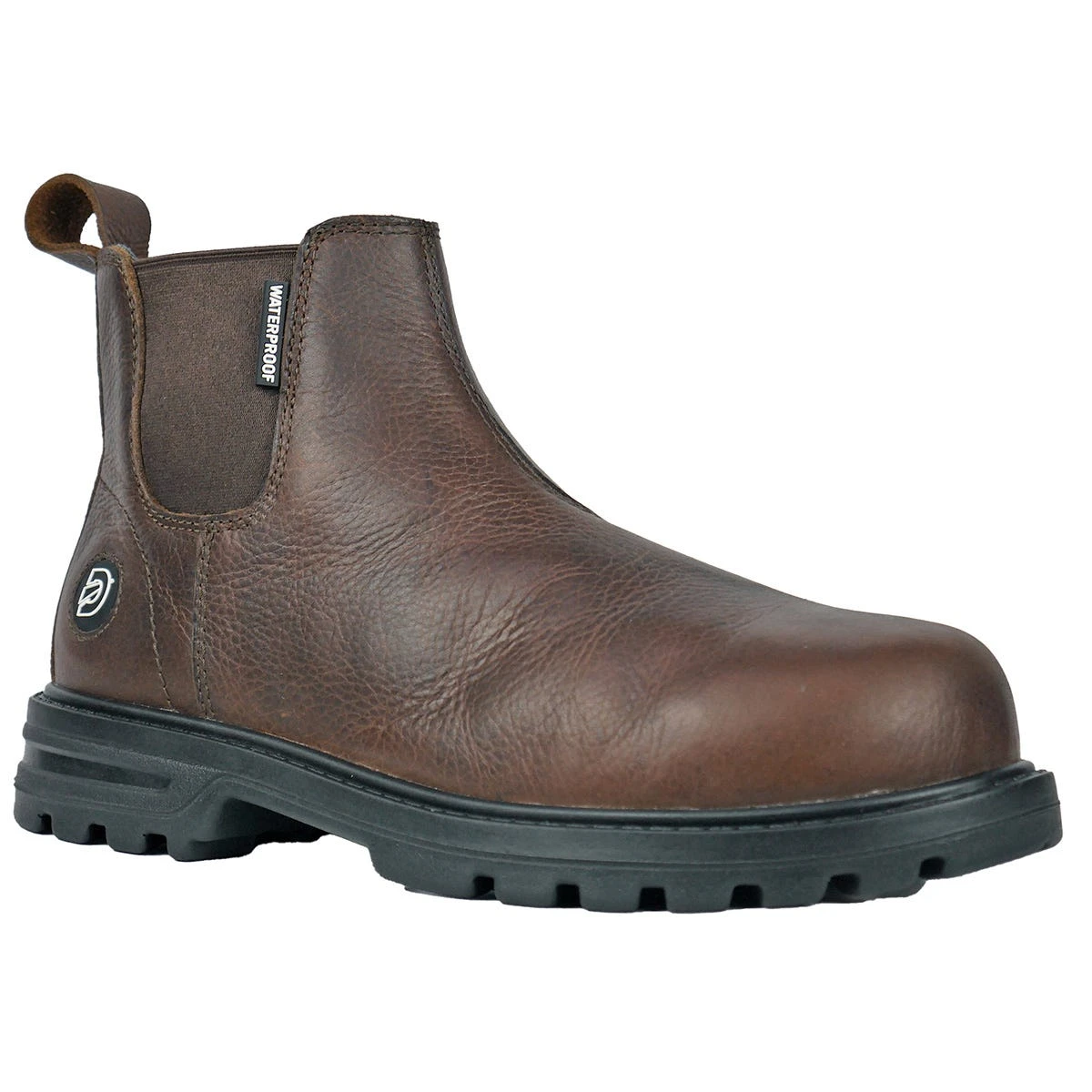 DieHard Boots: Men's DH60860 Brown Composite Toe Nitro Slip Resistant EH Pull On Work Boot