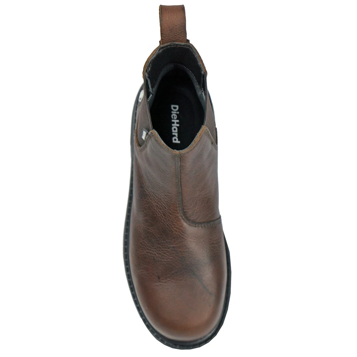 DieHard Boots: Men's DH60860 Brown Composite Toe Nitro Slip Resistant EH Pull On Work Boot - Image 5