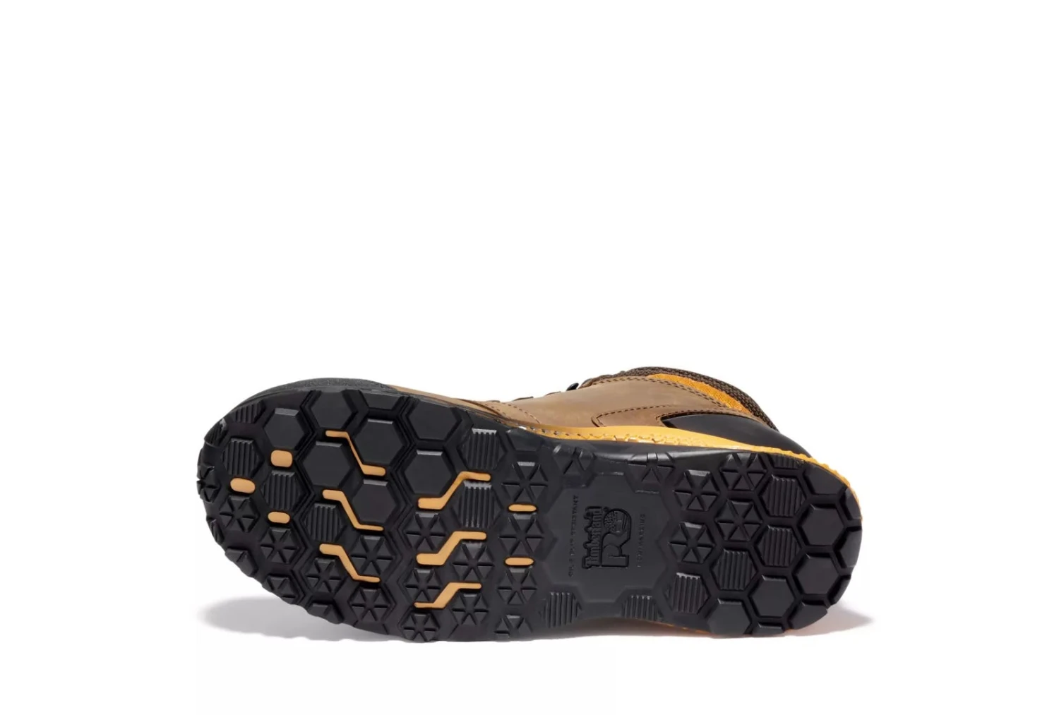 Timberland Pro Boots: Men's A1ZR1 Brown Orange Reaxion Composite Toe Waterproof Hiker - Image 5