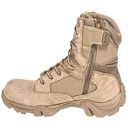 Bates Boots: Men's Tan EH 2276 Water-Resistant Composite Toe Military Boot - Image 3