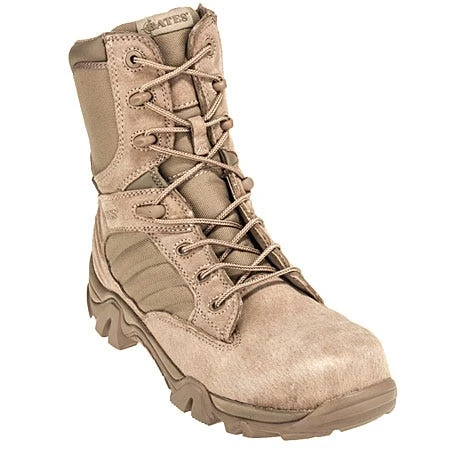 Bates Boots: Men's Tan EH 2276 Water-Resistant Composite Toe Military Boot - Image 5