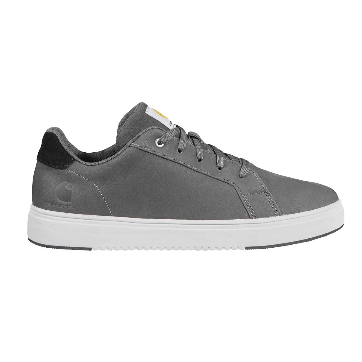 Black Diamond Carhartt Shoes: Men's FC2123-M Medium Grey Soft Toe Detroit Slip Resistant EH Leather Sneaker - Image 2