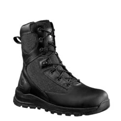 Carhartt Boots: Men's FH8421-M Black Gilmore Waterproof 8" Side Zip Nano Toe Boot