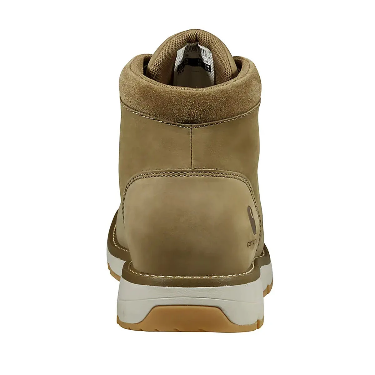 Carhartt Boots: Men's FM5012-M Khaki Soft Toe Millbrook Moc Toe Wedge Work Boot - Image 4