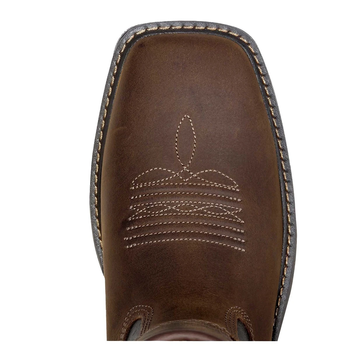 Black Diamond Carhartt Boots: Men's FQ1065-M Brown Burnt Olive Soft Toe Montana Waterproof 11" Square Toe Wellington Work Boot - Image 8