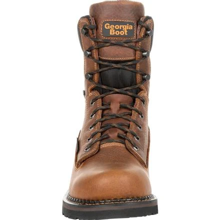 Georgia Boots: Men's GB00318 Brown EH 8" Waterproof Georgia Giant Revamp Work Boots - Image 5