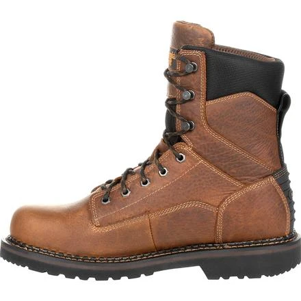 Georgia Boots: Men's GB00318 Brown EH 8" Waterproof Georgia Giant Revamp Work Boots - Image 3