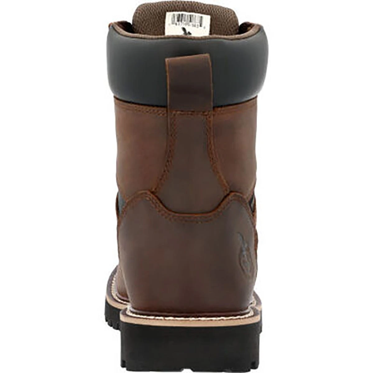 Georgia Boots: Men's GB00637 Brown Soft Toe 8" Core 37 Waterproof EH Work Boot - Image 5