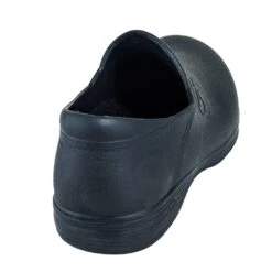 Genuine Grip Shoes: Men's 3800 Black Slip-Resistant Waterproof Clogs