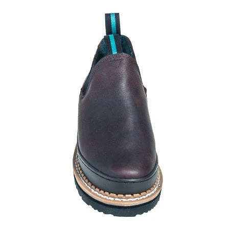 Georgia Boots: Men's Brown GR262 Oil Resistant Giant Romeo Soggy Work Boots - Image 6