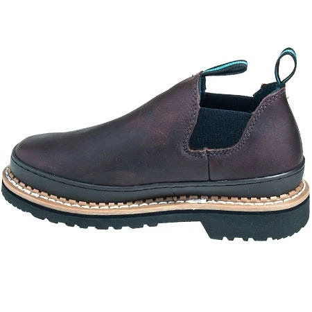 Georgia Boots: Men's Brown GR262 Oil Resistant Giant Romeo Soggy Work Boots - Image 5