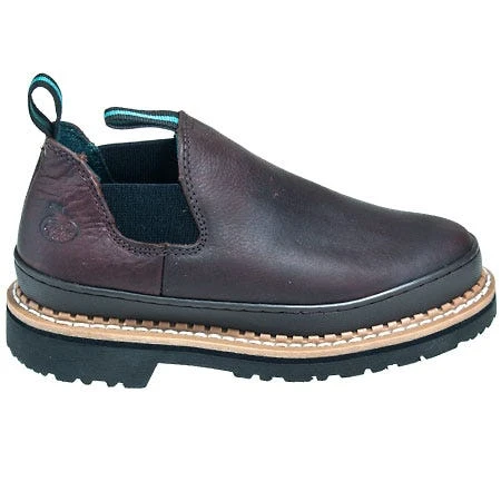 Georgia Boots: Men's Brown GR262 Oil Resistant Giant Romeo Soggy Work Boots - Image 4