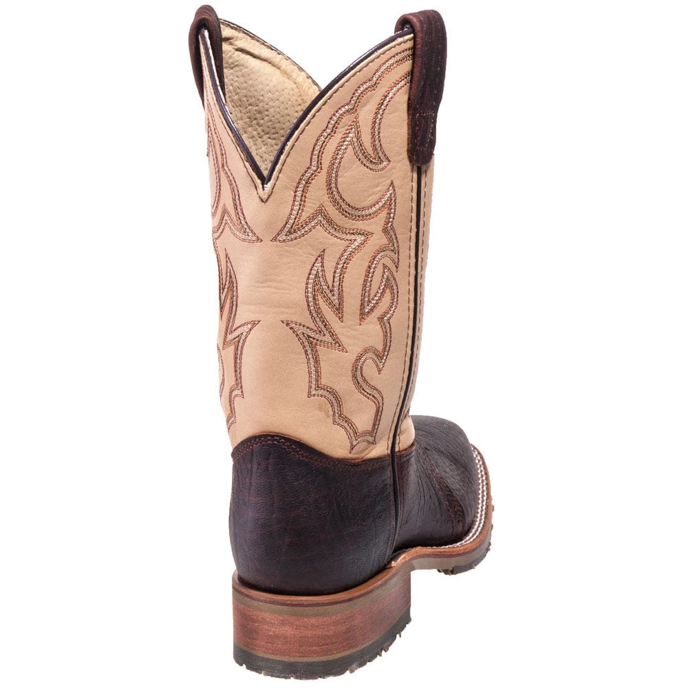 Double H Boots: Men's DH4305 USA-Made Square Toe 11-Inch Cowboy Boots - Image 7